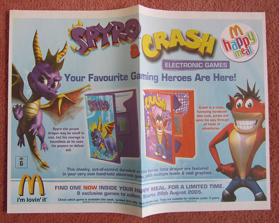 Spyro and Crash